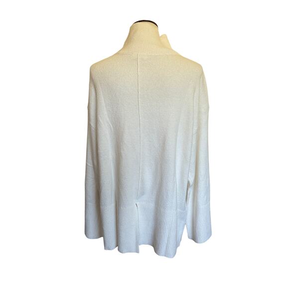 Haven Well Within Organic Cotton Crossover Turtleneck Sweater - Picture 3 of 4